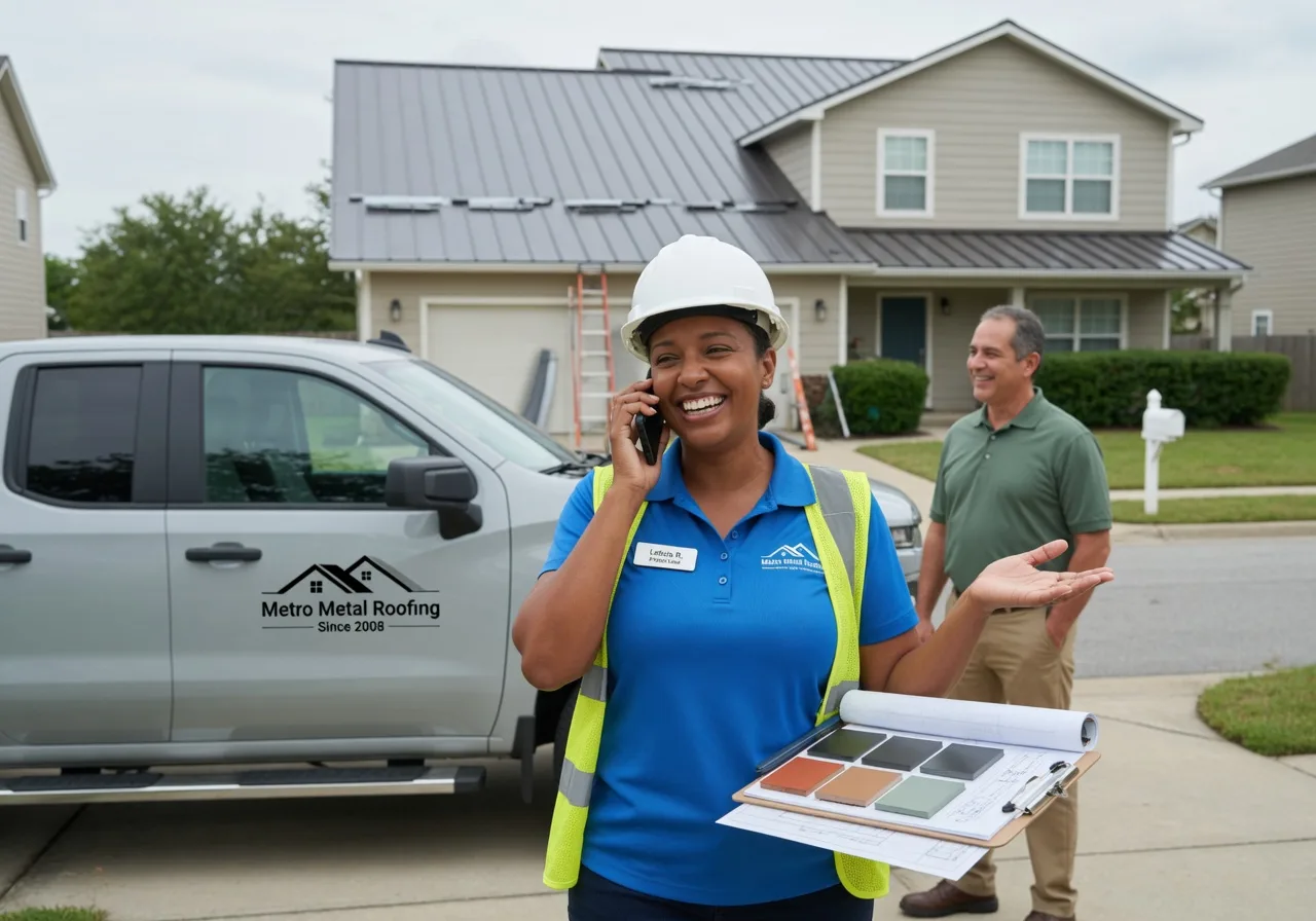 Storm Damage Metal Roof Repair in South Haven, MN